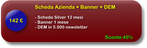 promo scheda silver banner dem
